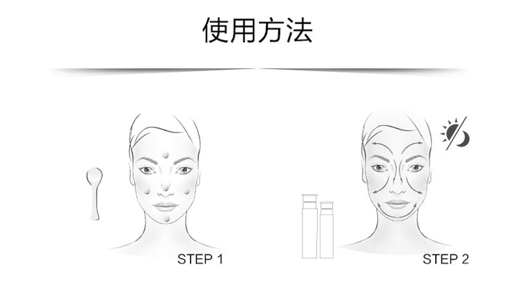 安植奢美焕颜鎏金面霜50g使用步骤