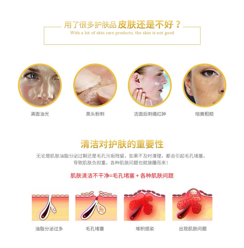 第一元素氨基酸轻柔洗颜霜100g护肤知识